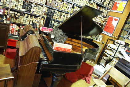 Pianola and piano